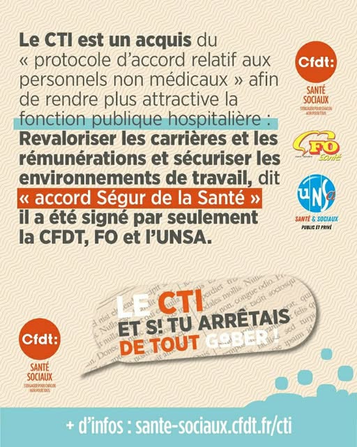 Le CTI et si tu arrêtais de tout gober !