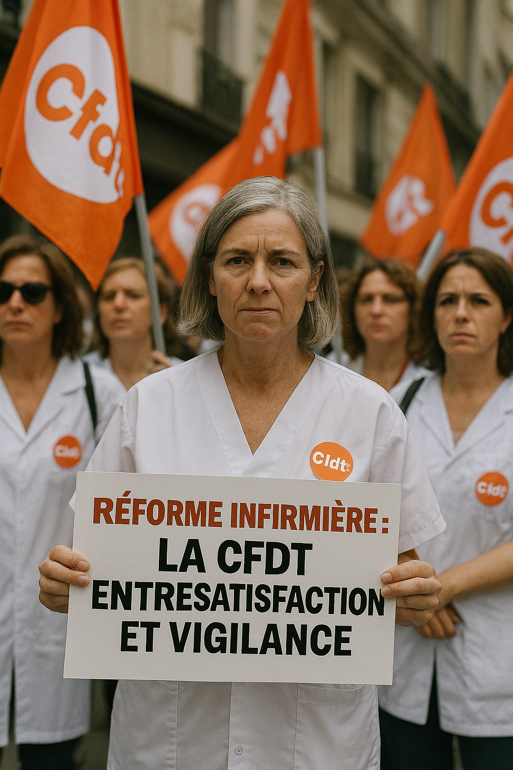 Réforme infirmière : un décret qui rebat les cartes, la CFDT entre satisfaction et vigilance