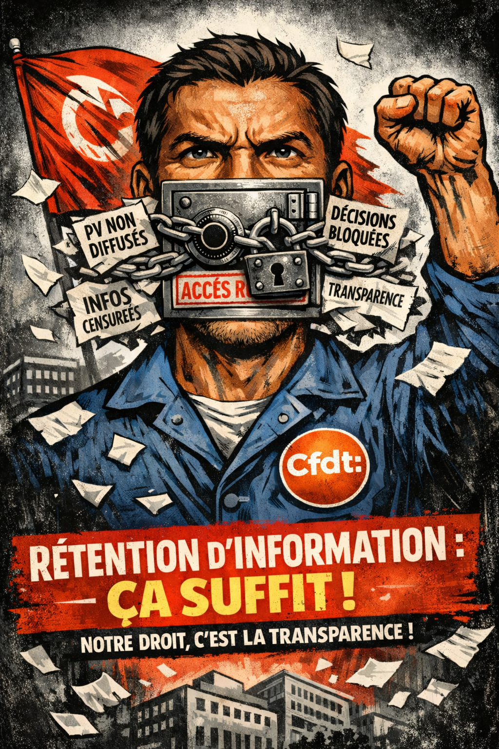 Lorsque le secrétaire du Comité Social d’Établissement fait de la rétention d’information…