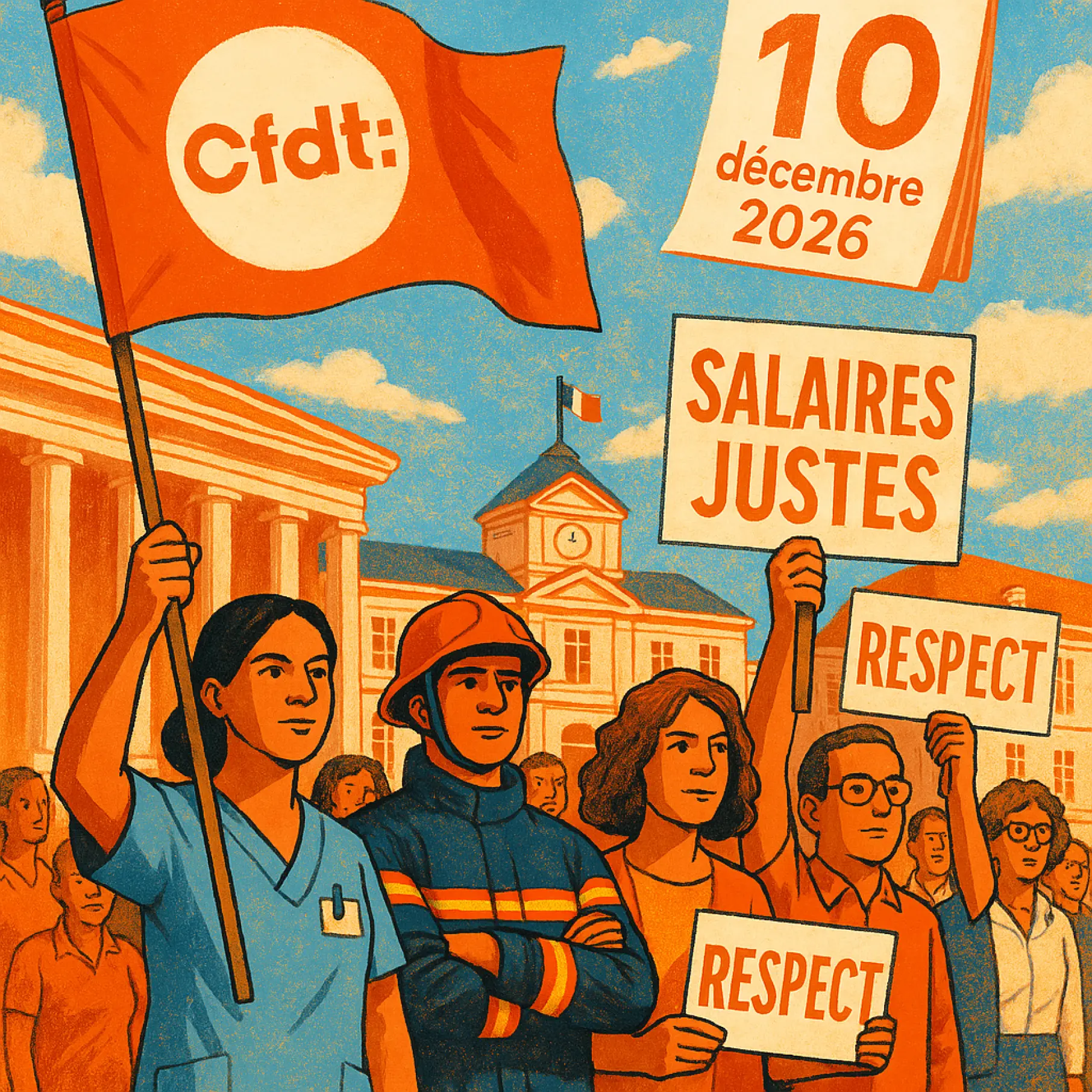 Ne laissons pas la radicalisation gagner nos hôpitaux, votons CFDT !