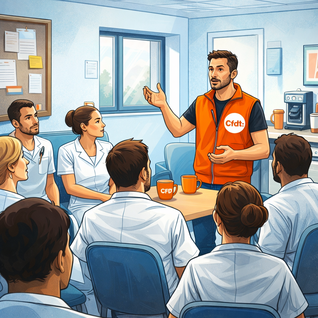 La CFDT HMV au chevet des agents de Foucharupt : agir vite, agir utile