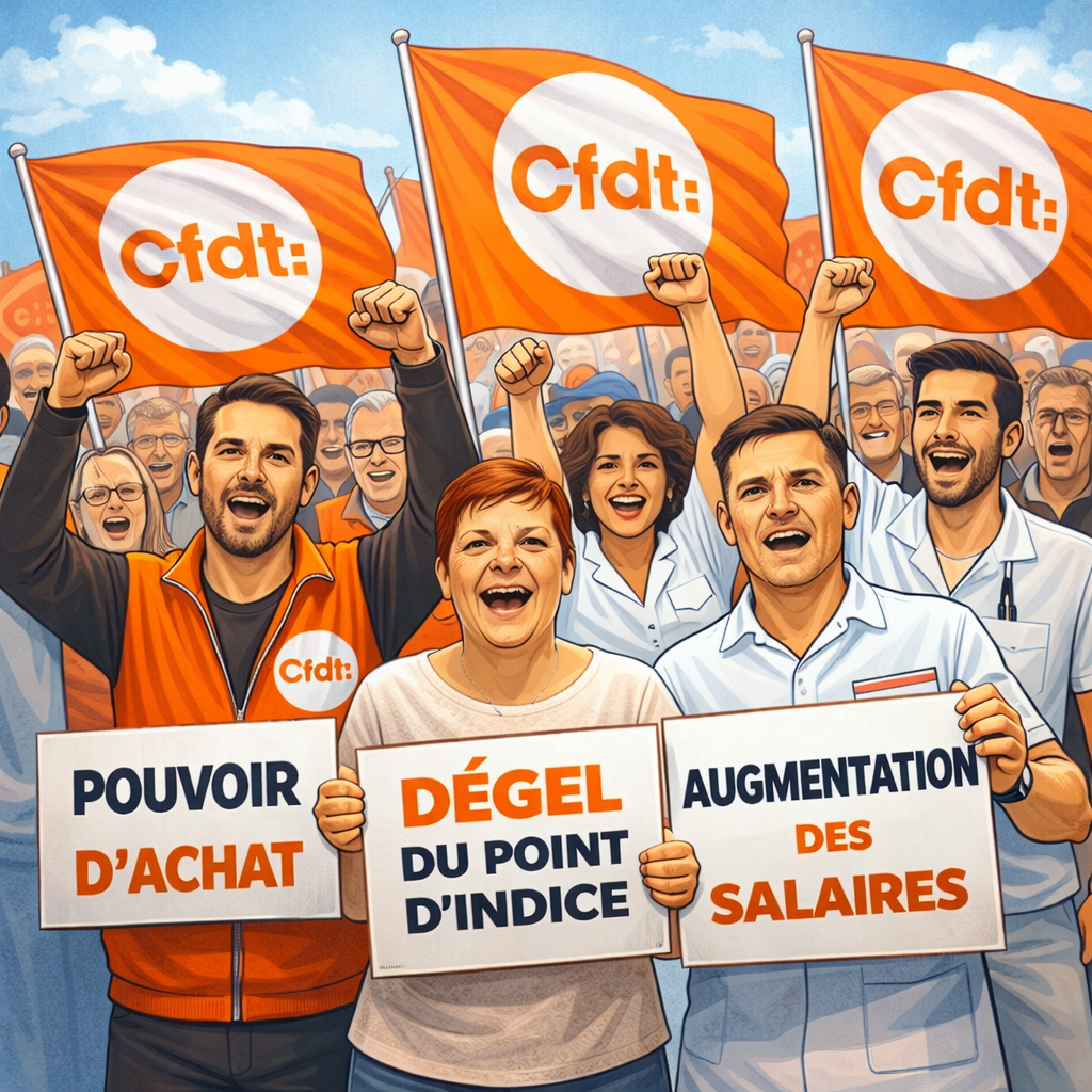 Fonction publique : la CFDT défend justice sociale et dialogue face à l’urgence salariale