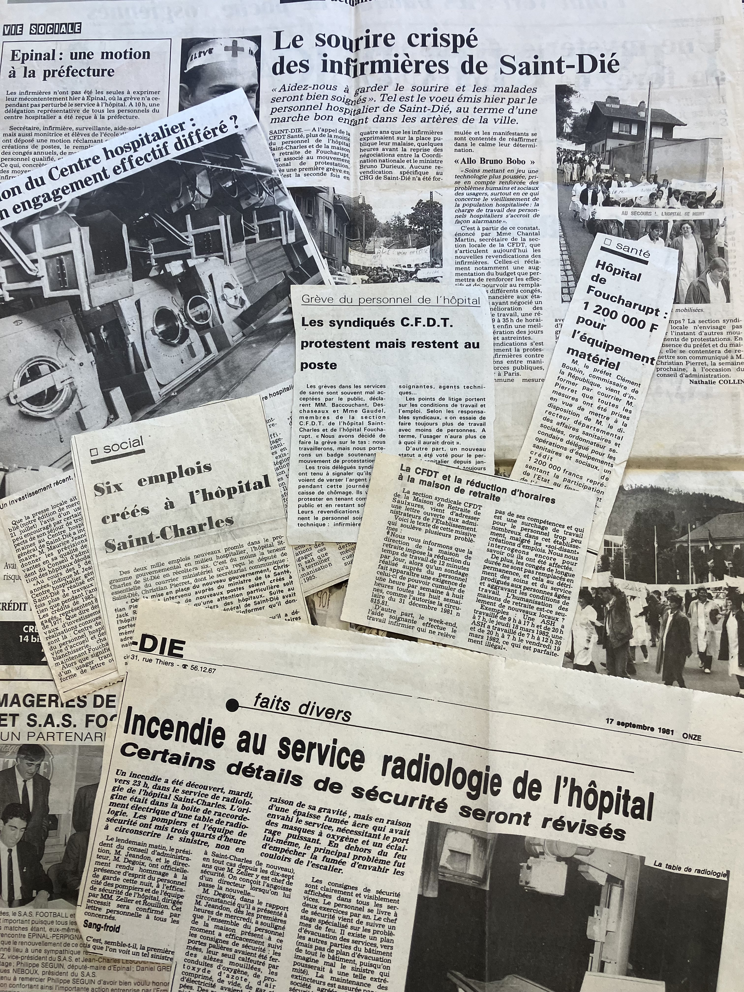 40 ans d’engagement CFDT aux Hôpitaux du Massif des Vosges : une histoire commune avec les agents