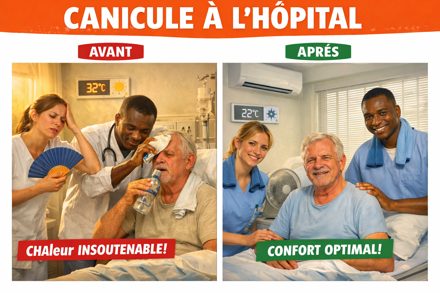 F3SCT : Retour sur la gestion de la canicule, ca chauffe aux HMV !