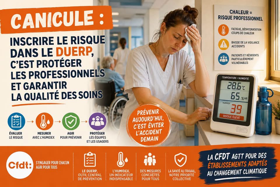 Canicule : un risque professionnel qui doit enfin être intégré au DUERP